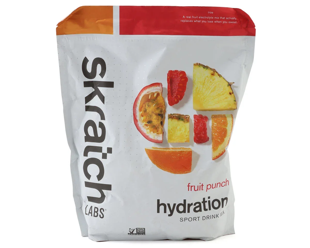 Skratch Labs Hydration Sport Drink Mix (Fruit Punch) (20 Serving Pouch)